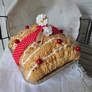 Fake Bake Cherry Cake Handmade